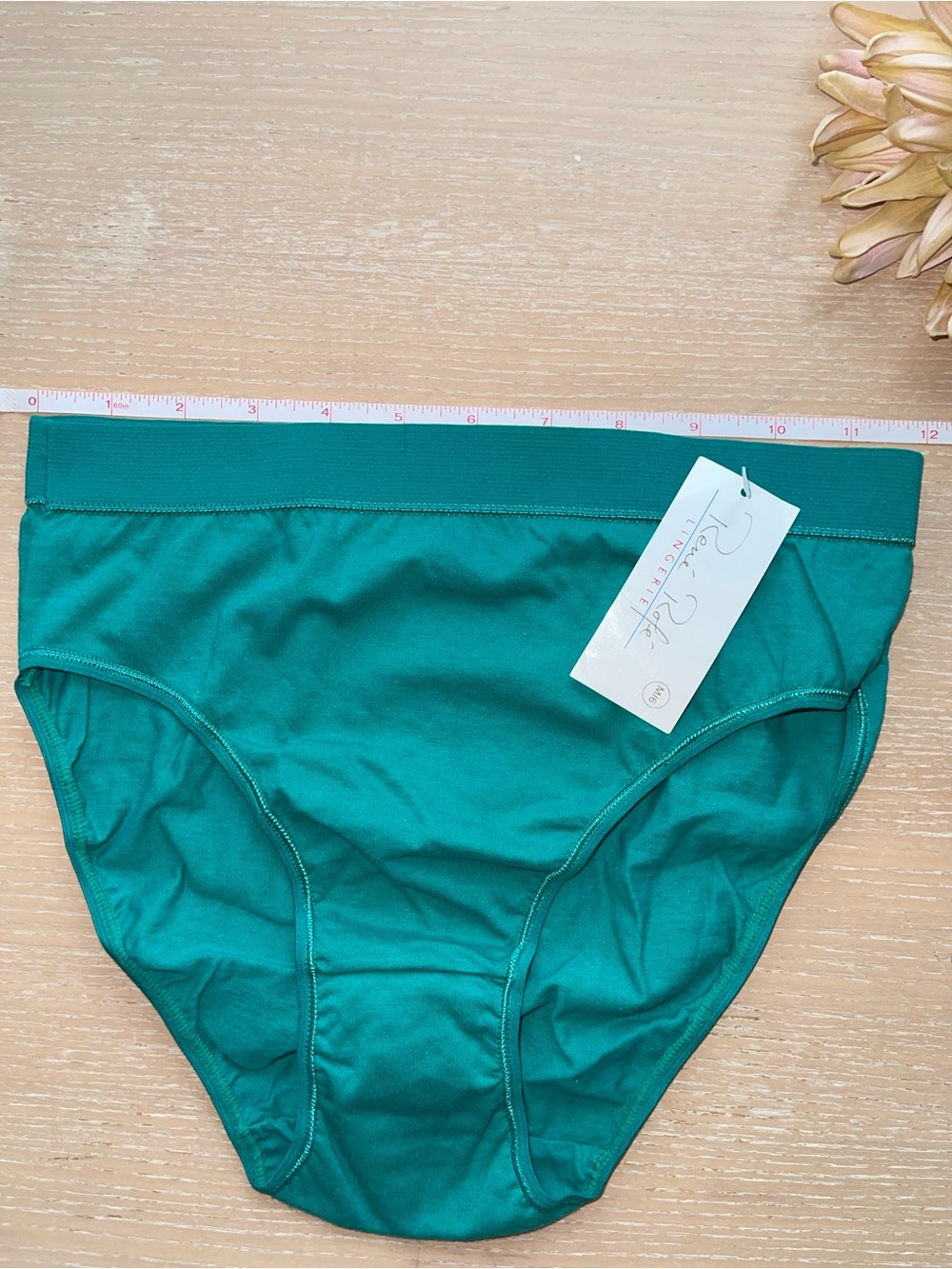 Vintage cotton brief panty - Picture 5 of 6